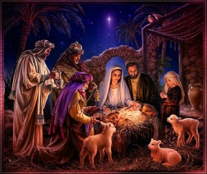 a noel creche